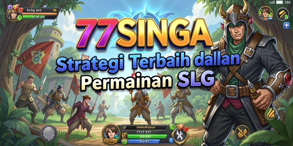 Tampilan gameplay SLG yang mendebarkan dan interaktif.