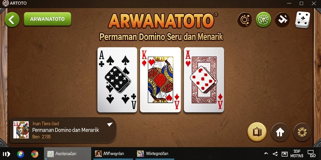 Tangkapan layar gameplay ARWANATOTO yang memukau dan interaktif.