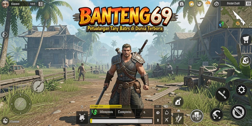 Gameplay BANTENG69 dalam dunia terbuka yang menakjubkan.