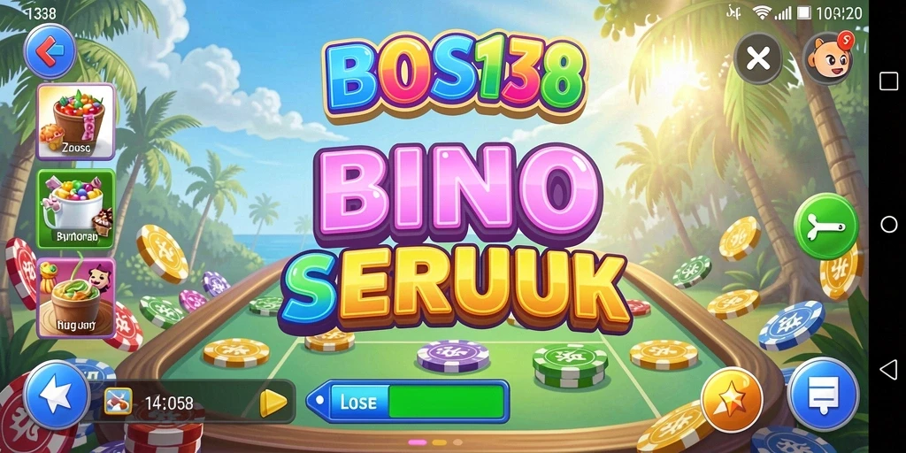 Tampilan gameplay Bingo yang seru dan interaktif di BOS138.