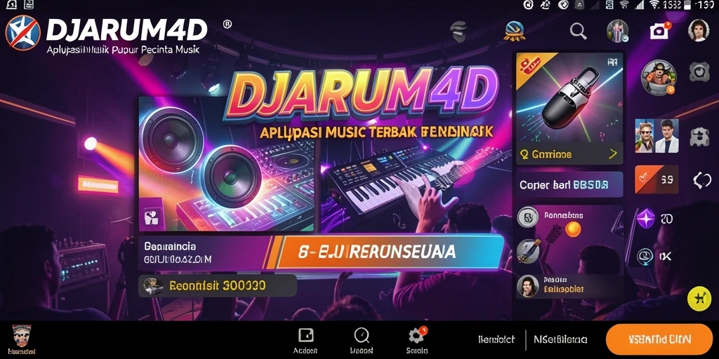Tampilan gameplay DJARUM4D yang interaktif dan penuh warna.