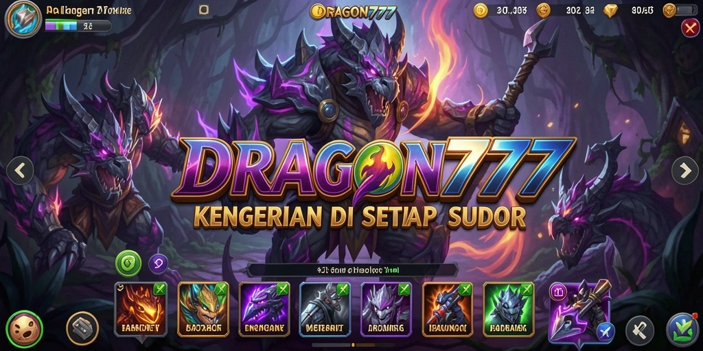 Gameplay menegangkan DRAGON777 dalam suasana Horror yang mencekam.