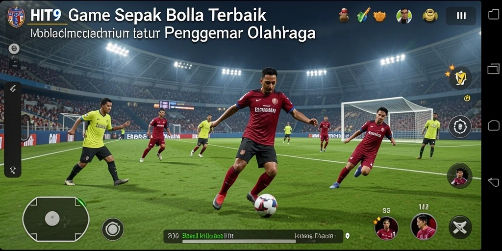 Tampilan gameplay HIT9 yang mendebarkan saat tim berjuang di lapangan.