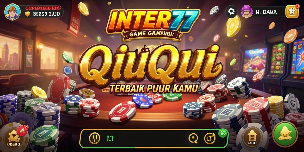 Tampilan gameplay dari game QiuQiu INTER77 yang menarik.