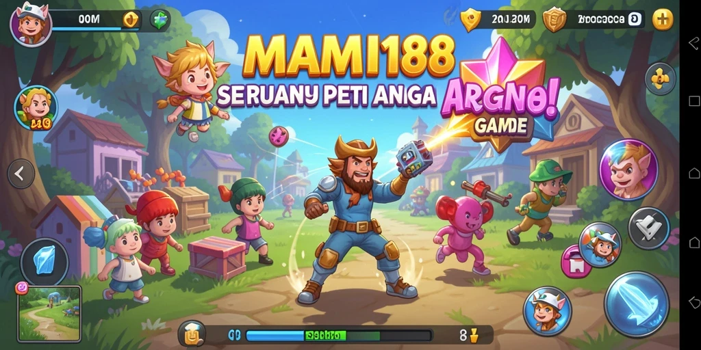 Screenshot MAMI188 menunjukkan aksi gameplay yang seru dan menegangkan.