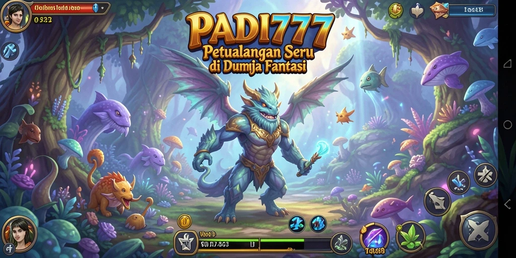 Tampilan gameplay PADI777 yang memukau dan penuh petualangan.