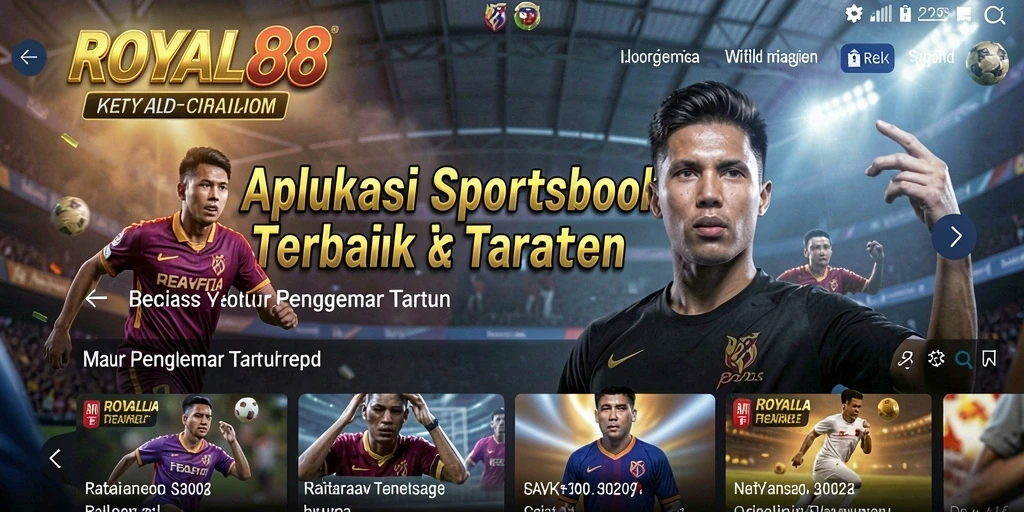 Screenshot utama ROYAL88 menampilkan antarmuka taruhan yang intuitif.
