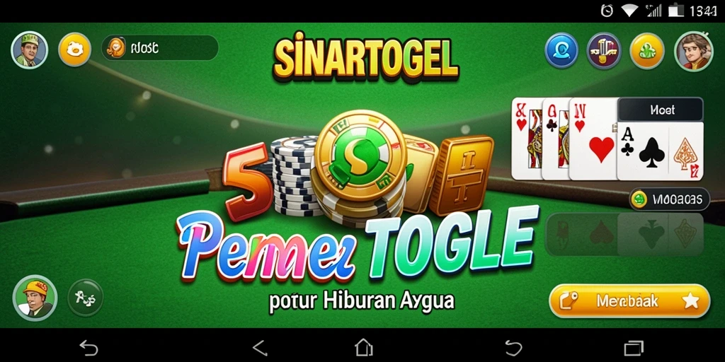 Tampilan menarik gameplay Gaple di SINARTOGEL.