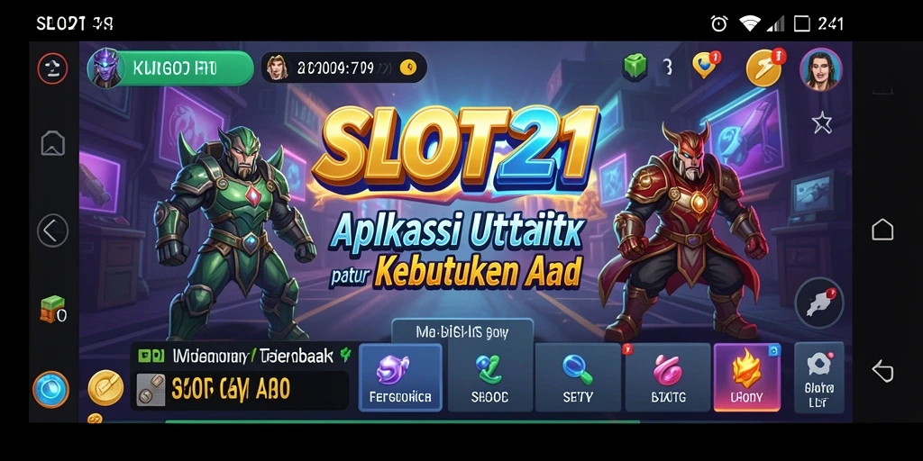 Tampilan antarmuka SLOT21 yang intuitif untuk manajemen perangkat yang lebih baik.