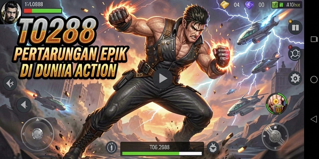 Gameplay TO288 yang mendebarkan dan penuh aksi.