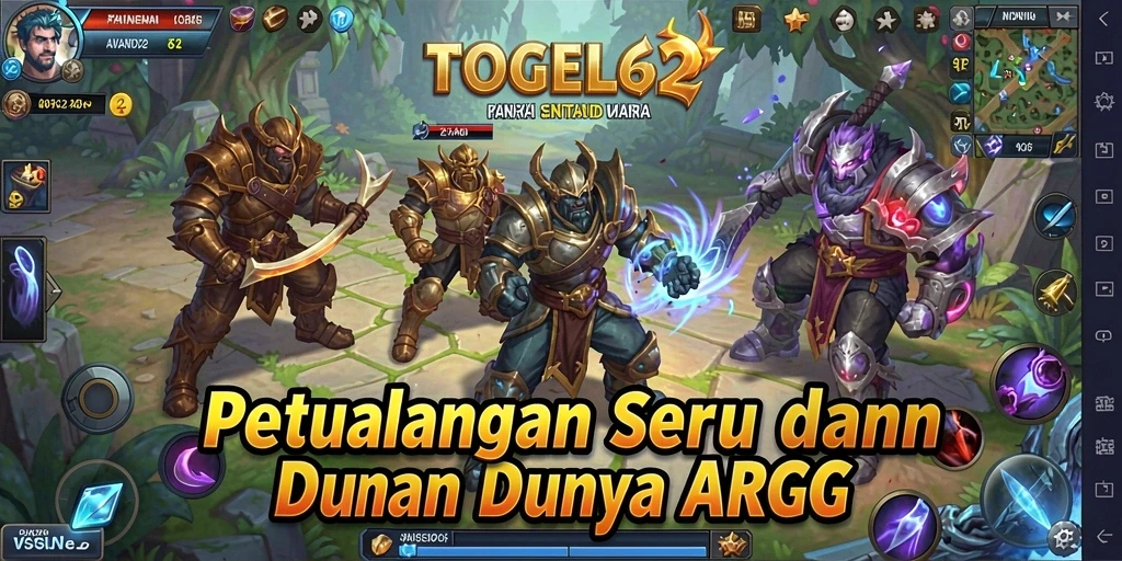 Tangkapan layar gameplay TOGEL62 menampilkan aksi seru dalam petualangan ARPG.